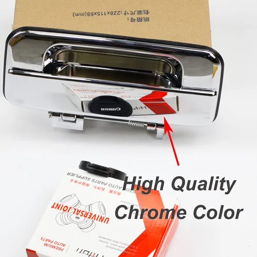 Imagen 2 del producto Manija cromada para puerta trasera, manija receptora abierta para maletero, para camioneta Mazda Bt50 ford ranger 2006-2012