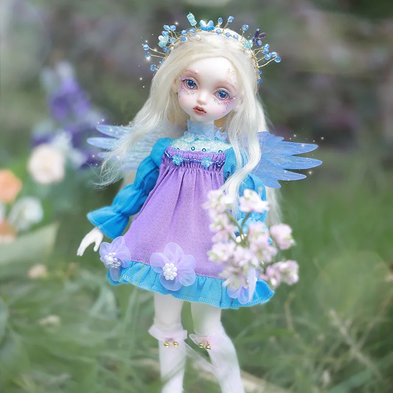 

Lana BJD кукла 1/6 художественные Игрушки для девочек lol Хэллоуин заколка-скелет рожок фантазия полный набор фигурка UT тело Lati Aimerai