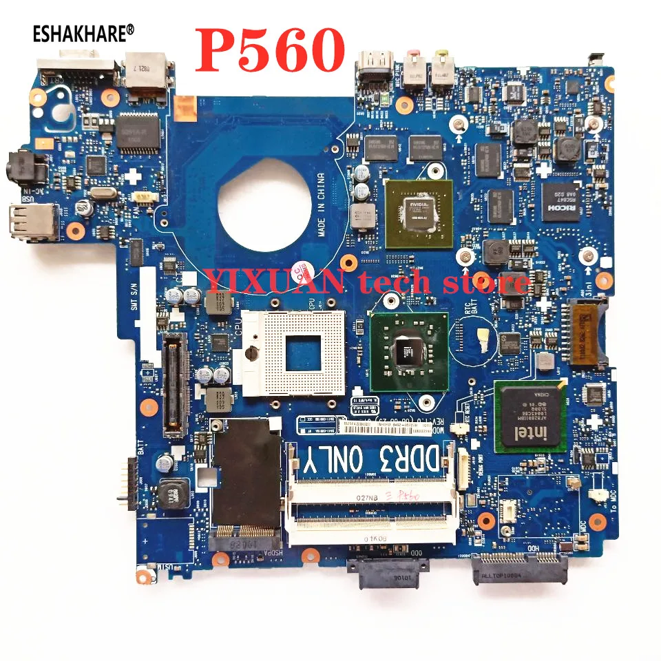 

for SAMSUNG NP-P560 NP P560 Laptop Motherboard BA92-05021A BA41-00918A with GeForce 9600M GPU 100% Test Work