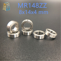 10pcs\\lot MR148ZZ MR148 ZZ MR148ZZ/RS BLACK/ BLUE Bearings 8x14x4 mm Miniature Ball Bearing L-1480ZZ MR148-2Z