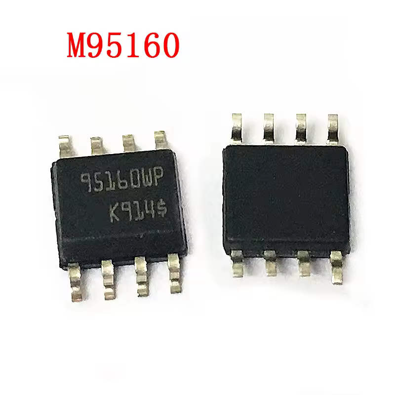 Chip de memoria EEPROM serie para coche, Chips de memoria sop-8, 95160, 95160WP, 95160P, 95160WQ, nuevo y ORIGINAL, lote de 5 unidades, M95160-WMN6TP