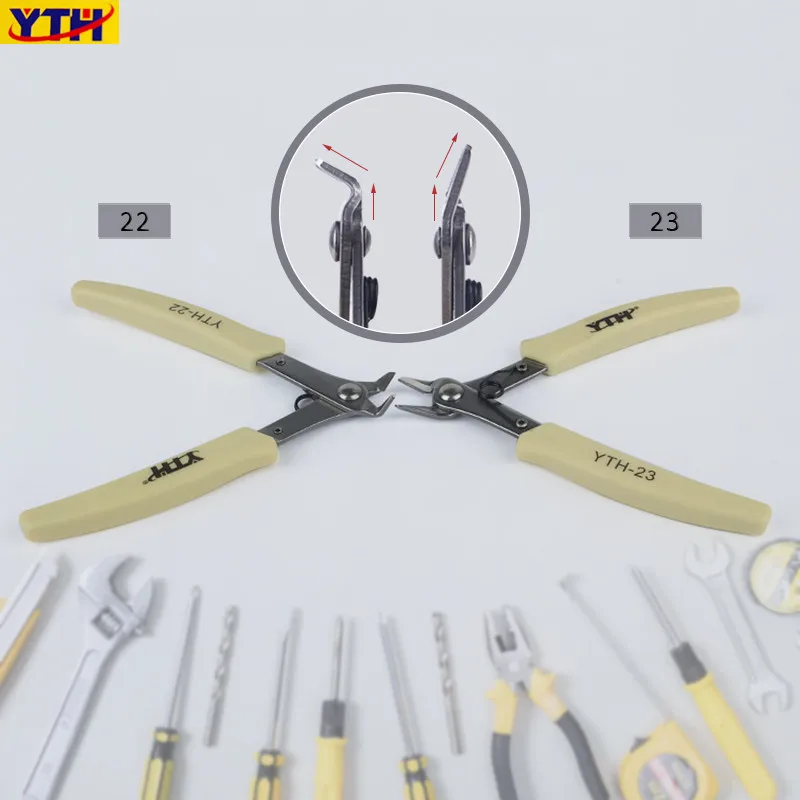 YTH-22 23 Cutting Pliers Nipper Wire Cutter Cable Cutters Multi-Function Tools Mini Electrical Wire Cable Cutter Crclip Pliers