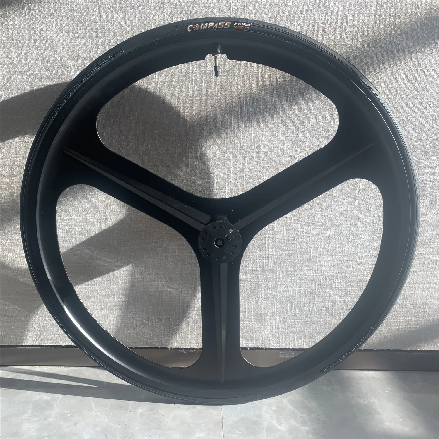 Stop magnezu koło rowerowe 700C 3-szprychowy zestaw kołowy Fixie Mag kolarskie wolnobiel Flip-Flop piast Track obręcze rowerowe