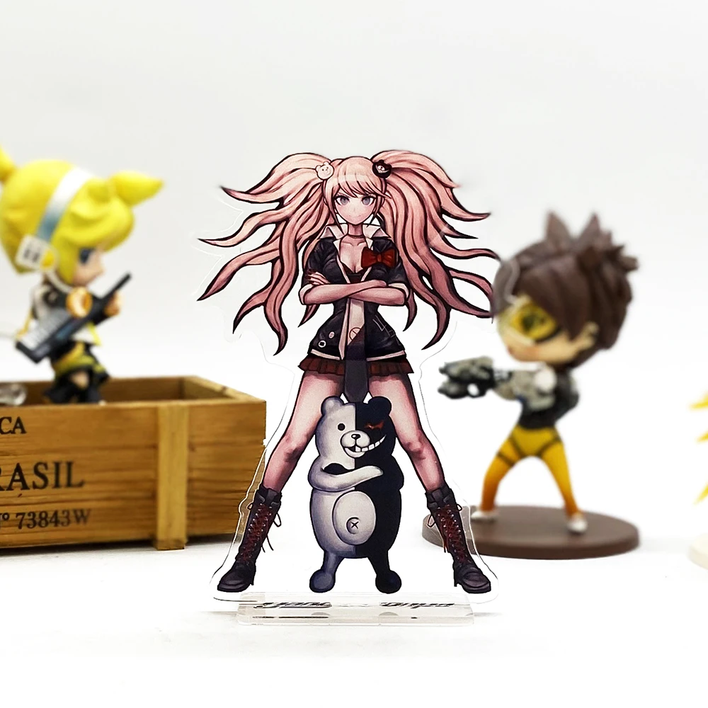 

Danganronpa Enoshima Junko Monokuma HM acrylic stand figure model plate holder cake topper anime Japanese