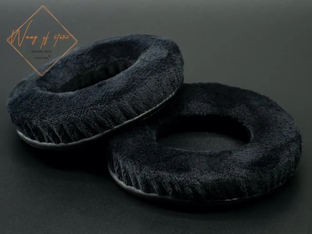 Толстые велюровые бархатные амбушюры для наушников Beyerdynamic DT 770/880/990 PRO, отличное качество, недорогая версия