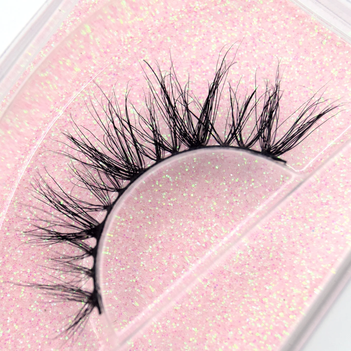 Visofree 14mm Wimpern Nerz Wimpern 3D Natürliche Lange Nerz Wimpern Cruelty-freies Handgemachte