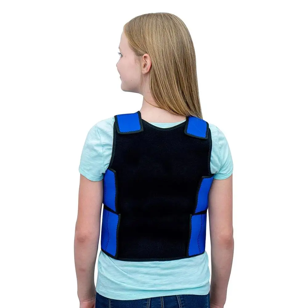 Sensory Deep Pressure Vest for Kids Comfort Compression Vest for Autism Hyperactivity Mood Processing Disorders Breathable