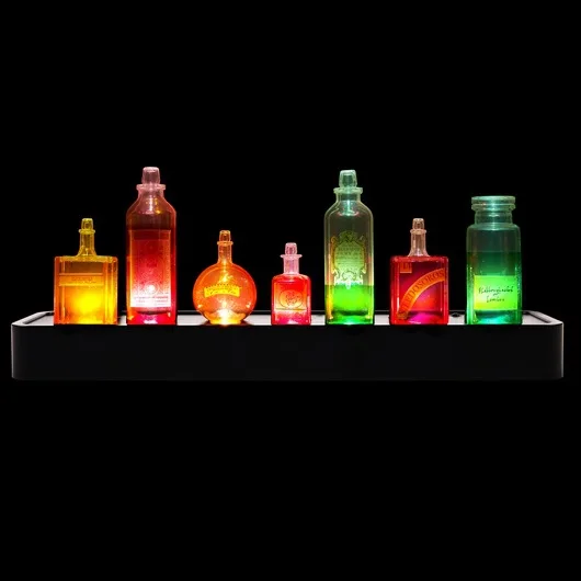 1 Sets Potion Bottle Mood Lamp Voice Controlled Magic Lights With Music For Christmas And New Year Gift