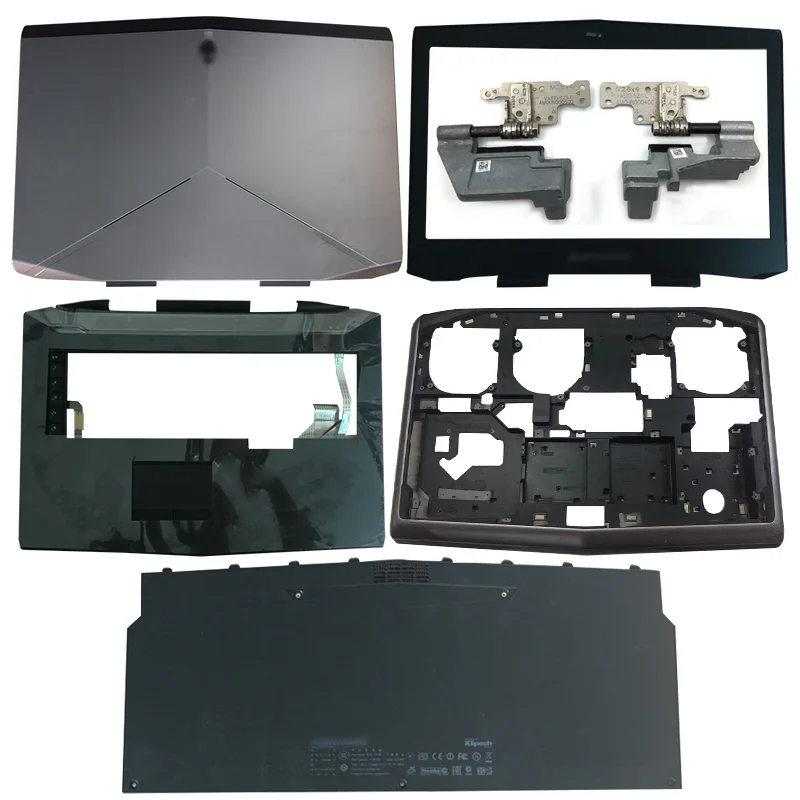 

NEW Laptop For Dell Alienware M18X R3 Series LCD Back Cover/Front Bezel/Hinges/Palmrest/Bottom Case/Bottom Door HDD Cover