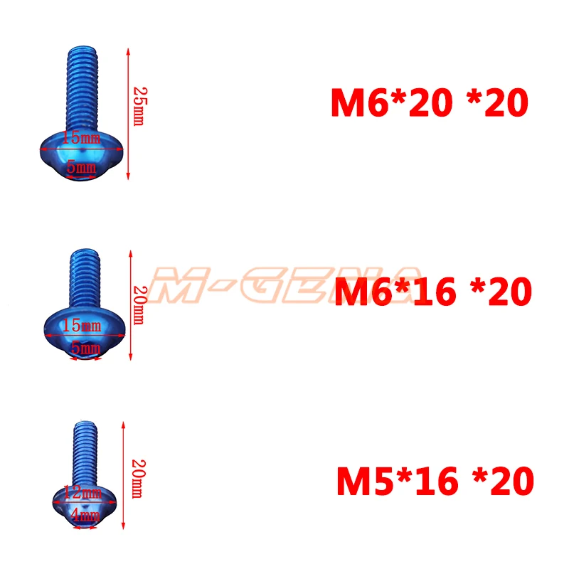 186 PCS Accessori Per Moto In Alluminio Carena Bolt Viti Kit di Montaggio Per HONDA VFR400/800/1200 CBR250R/300R/500R CBR929/954