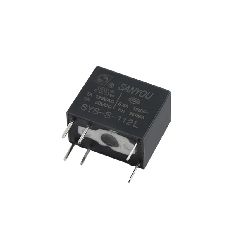 

HOT NEW 12V Relay SYS-S-112L SYS S 112L SYSS112L DC12V 12VDC 12V 1A 6PIN