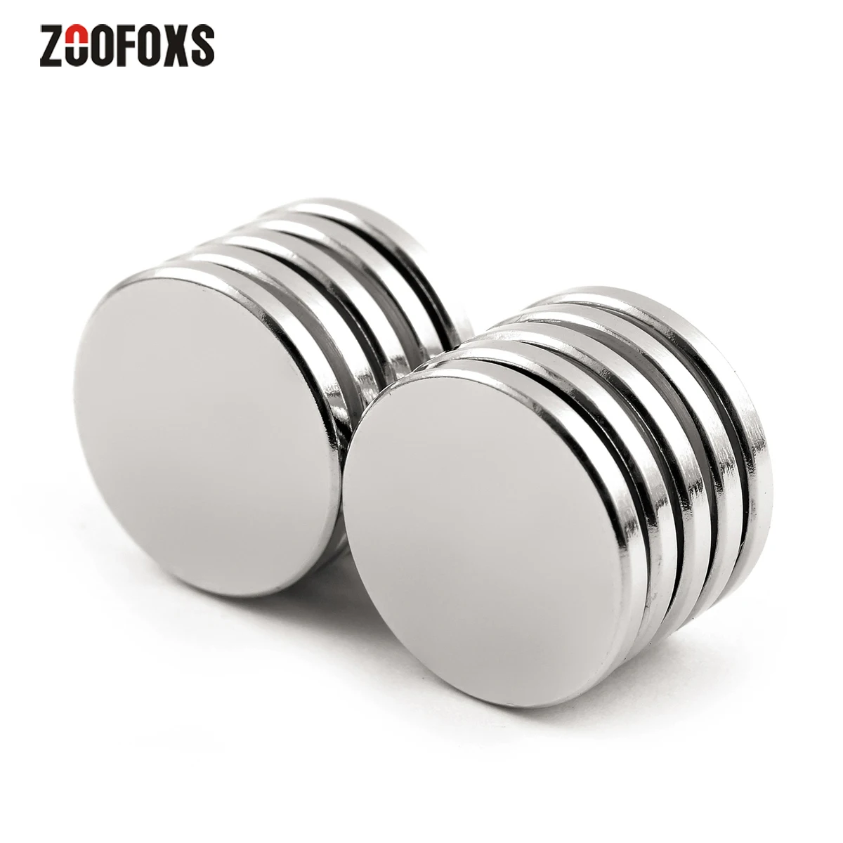 ZOOFOXS 25x2 25x3 25x4 25x5 25x10mm Round Rare Earth Neodymium Magnets N35 Powerful Fridge NdFeB Magnet for Craft DIY