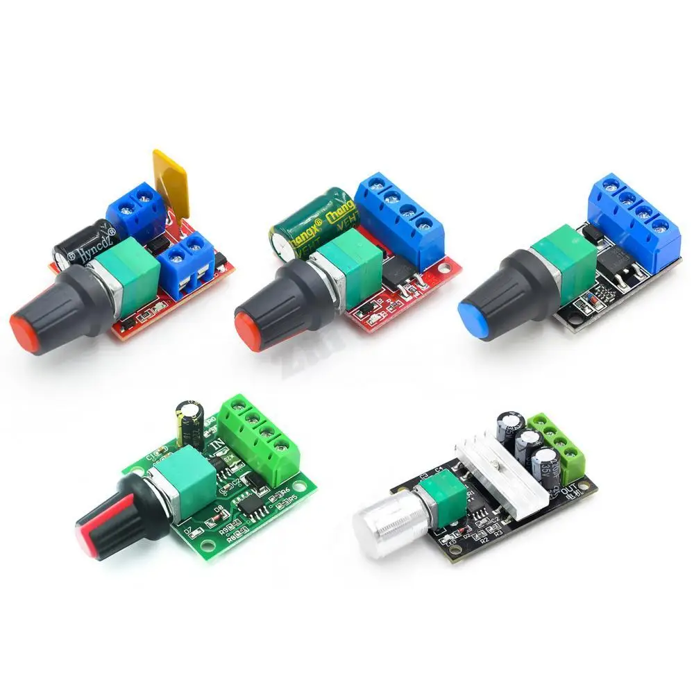 2A 3A 5A 10A Speed Control Switch Pwm 12V Dc Motor Speed Control Module DC-DC 4.5V-35V Snelheid Schakelaar 24V