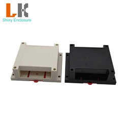LK-PLC01 Electronic Case Din Rail Enclosure Control Box Plastic Shell Project Case 115x90x40mm