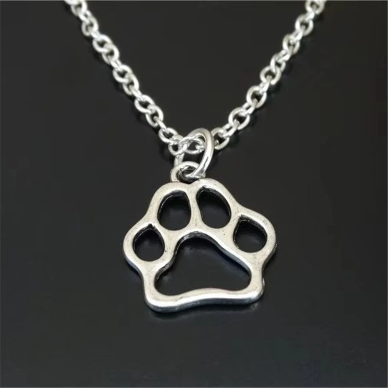 Dog Paw Necklace, Dog Paw Charm, Dog Paw Pendant, Dog Paw Jewelry, Dog Necklace, Dog Jewelry, Dog Memorial, Dog Lover Gift