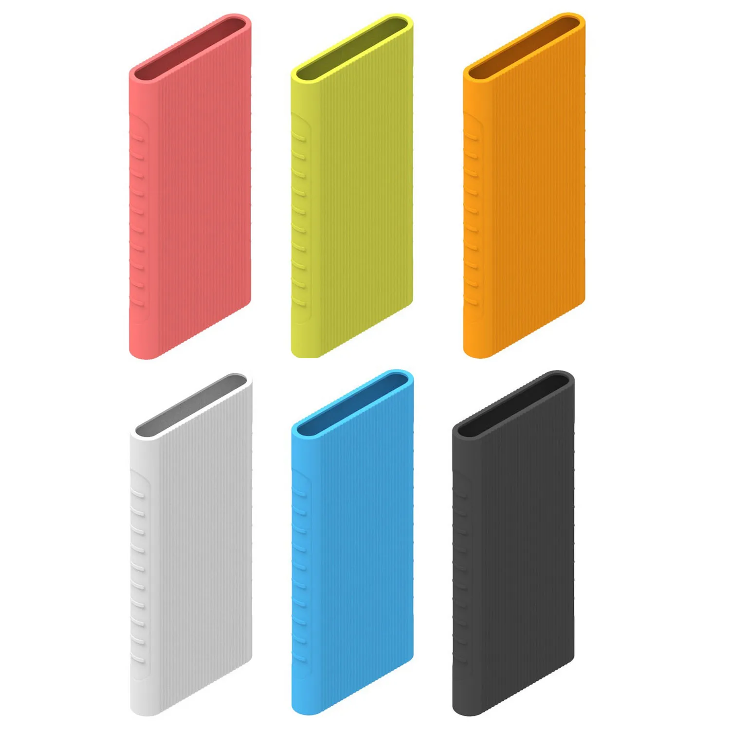 Non-slip Soft Silicone Protective Case Cover Shell for 2019 NEW Xiaomi Mi Power Bank 3 10000mAh Power Bank Battery