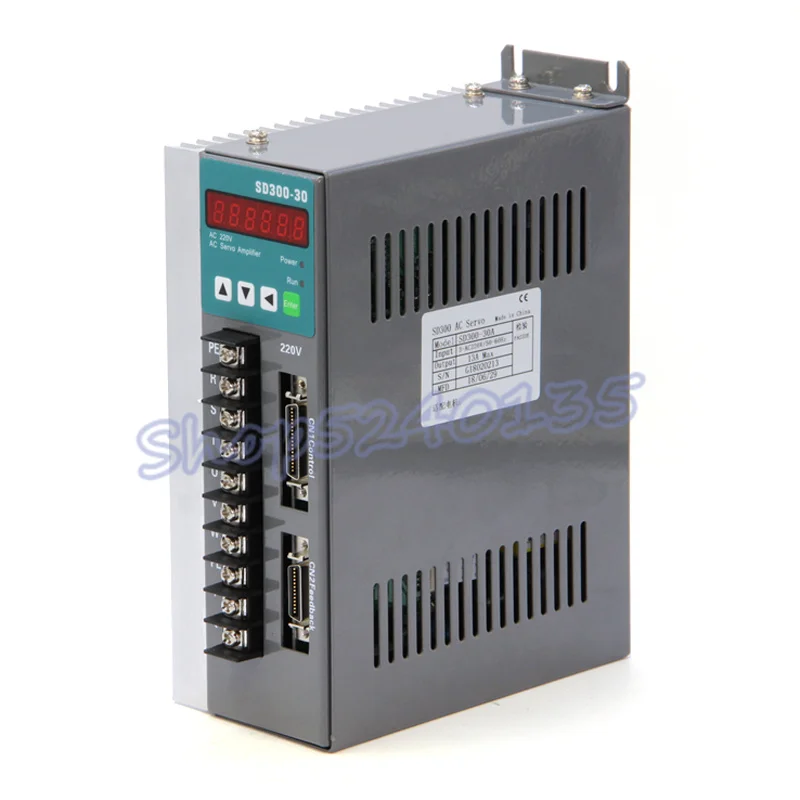 Servomotor 130ST-M15015 220V CA 2.3KW conjunto de accionamiento de CA 2300w 15N. m alta velocidad 1500 rpm con cable de 3m para enrutador CNC grabado