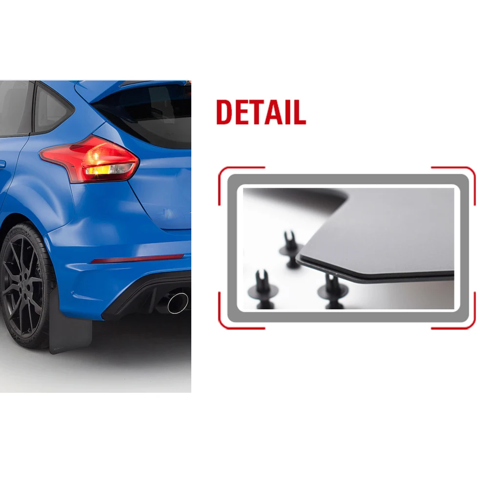 Mud Flaps Mudflaps Splash Guards Mudguards Fender Flares For Ford Focus ST RS SE Sport Turbo X ZETEC S Mk III MK2 MK3 MK4 2 3 4