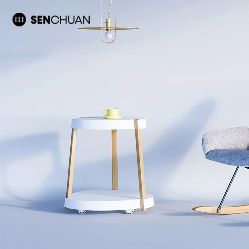 Furniture Mobile Small Coffee Table Simple Modern Designer Creative Casual Fashion Corner Table Multifunctional Apartment