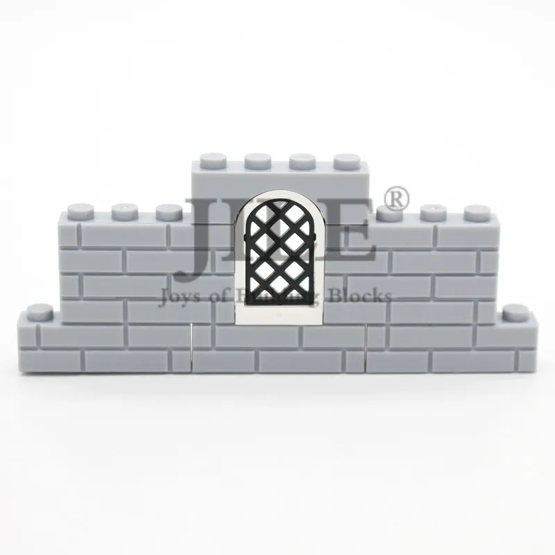 Moc Window Pane Lattice Diamond with Rounded Top 30044 30046 DIY Building Enlighten Block Bricks Compatible Assembles Particles