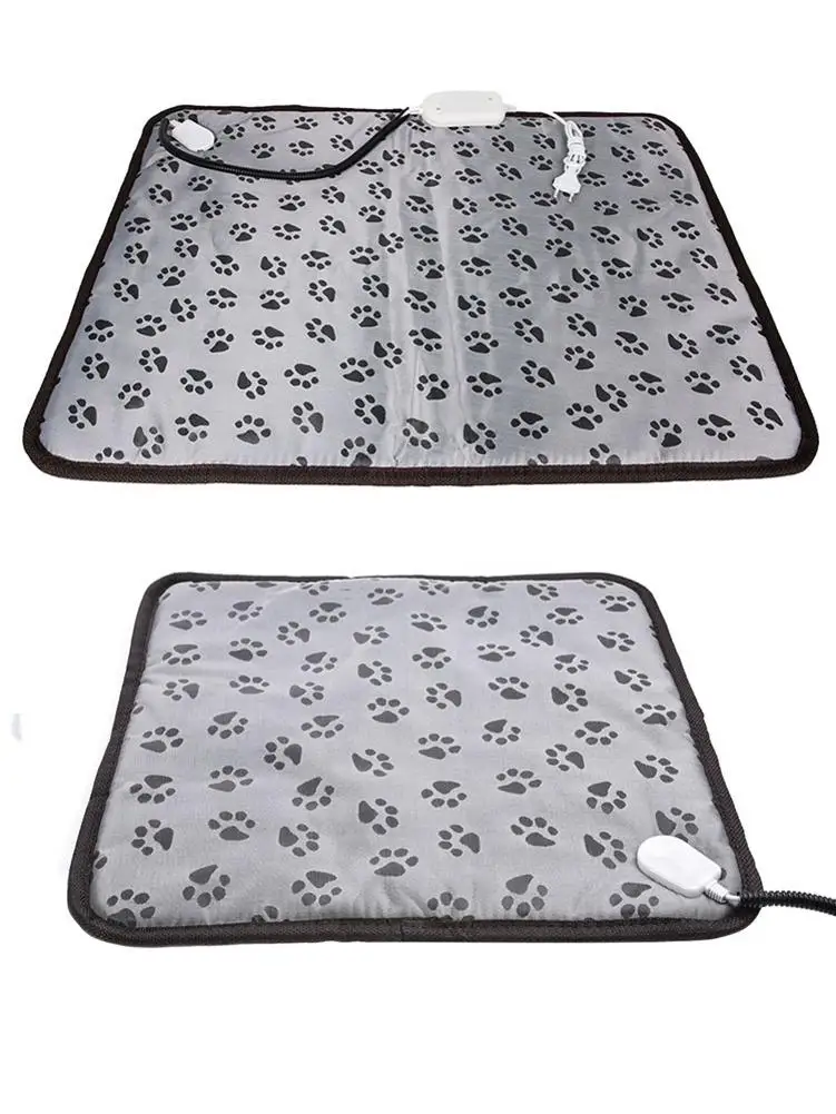 Pet Dog Bed Electric Blanket Heating Pad Dog Cat Bed chair Mat Waterproof Adjustable Temperature Chair Cushion Dog Beds Supplies