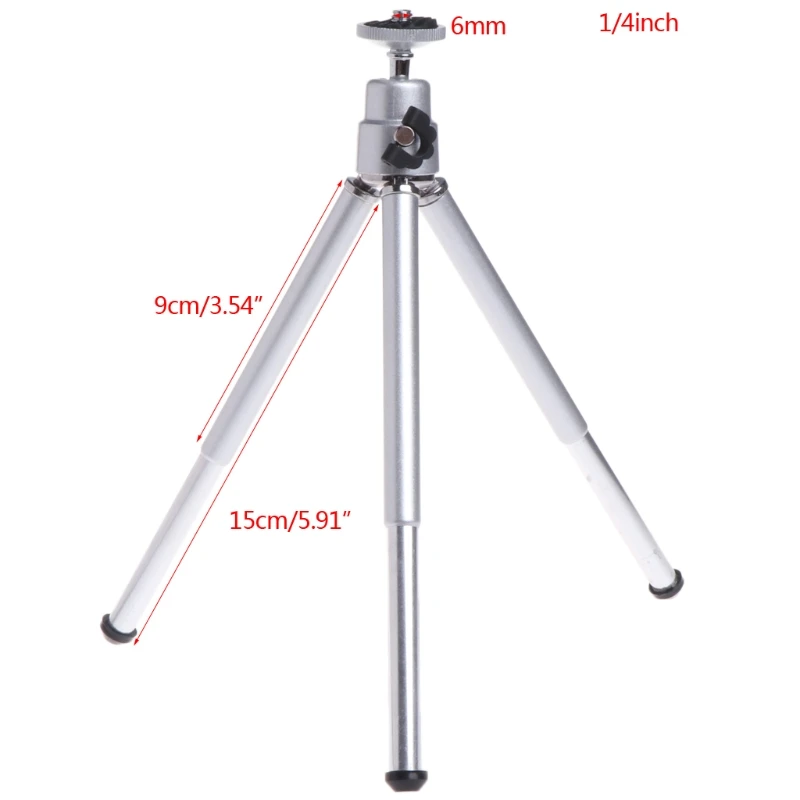 Super Mini Laser Level Tripod for 1/4 Adapter Laser Holder Metal Aluminum Tripod Mini Tripod