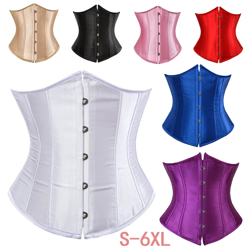 Sexy gothic waist closure bust corset and waist corset top workout shape tight-fitting belt new size underwear S-6XL