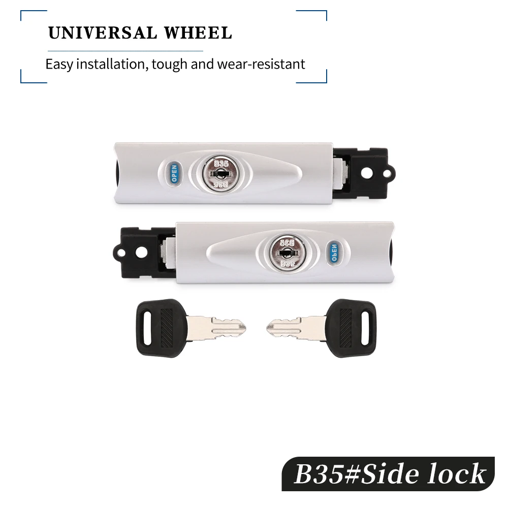 HANLUOKE B35 Travel trolley luggage combination lock accessory three lock buckle customs fixed lock universal