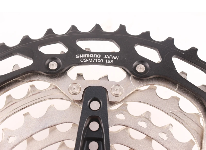 Shimano XT M8200 M8100 SLX M7100 DEORE M6100 XTR M9100 Kassette 12-geschwindigkeit Freilauf Zahnrad Für MTB 12 Geschwindigkeit 10-51T 10-45T Kassette – Detail 5