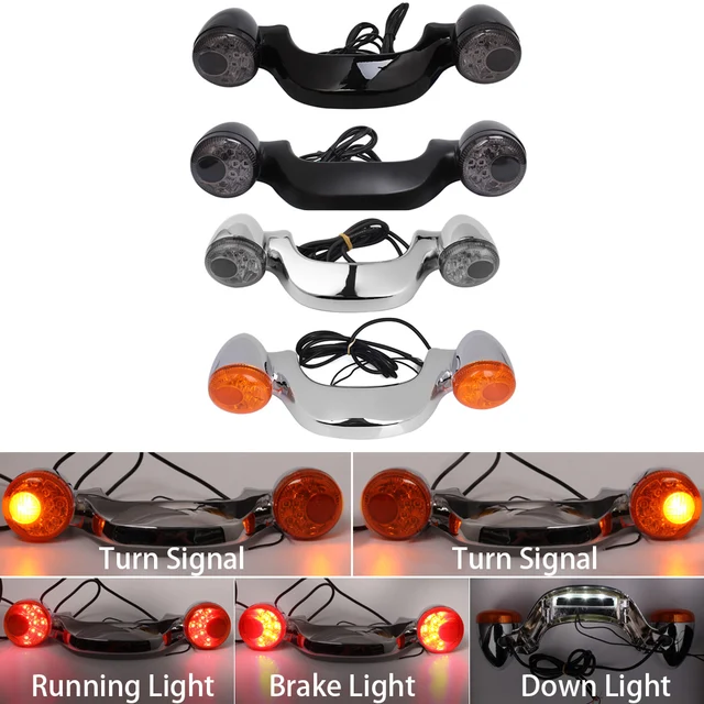 Motocyklowa lampa tylnego kierunkowskazu LED do Harley Touring Street Road Glide CVO Custom FLTRX FLHX FLTRU 2010-2021