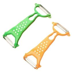 New Multi-Function Vegetable Fruit Peeler Double head Julienne Cutter Slicer Peel Gadget Knife Knives Cutlery