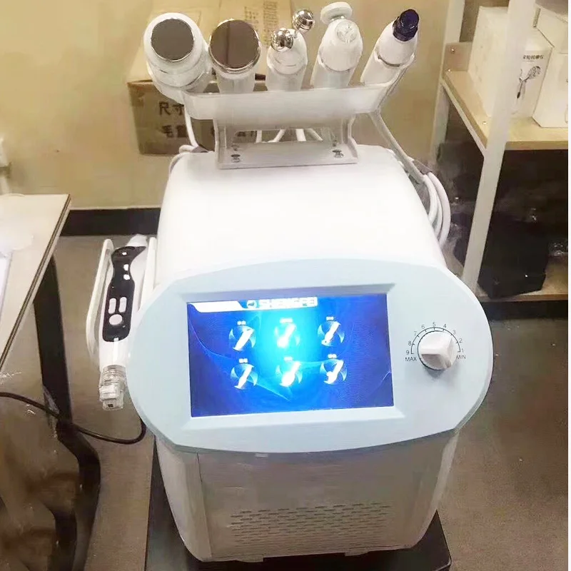 2022 New 6 In 1 Spa Equipment Hydro Peel Dermabrasion Facial Machine for Skin Lift Anti Aging