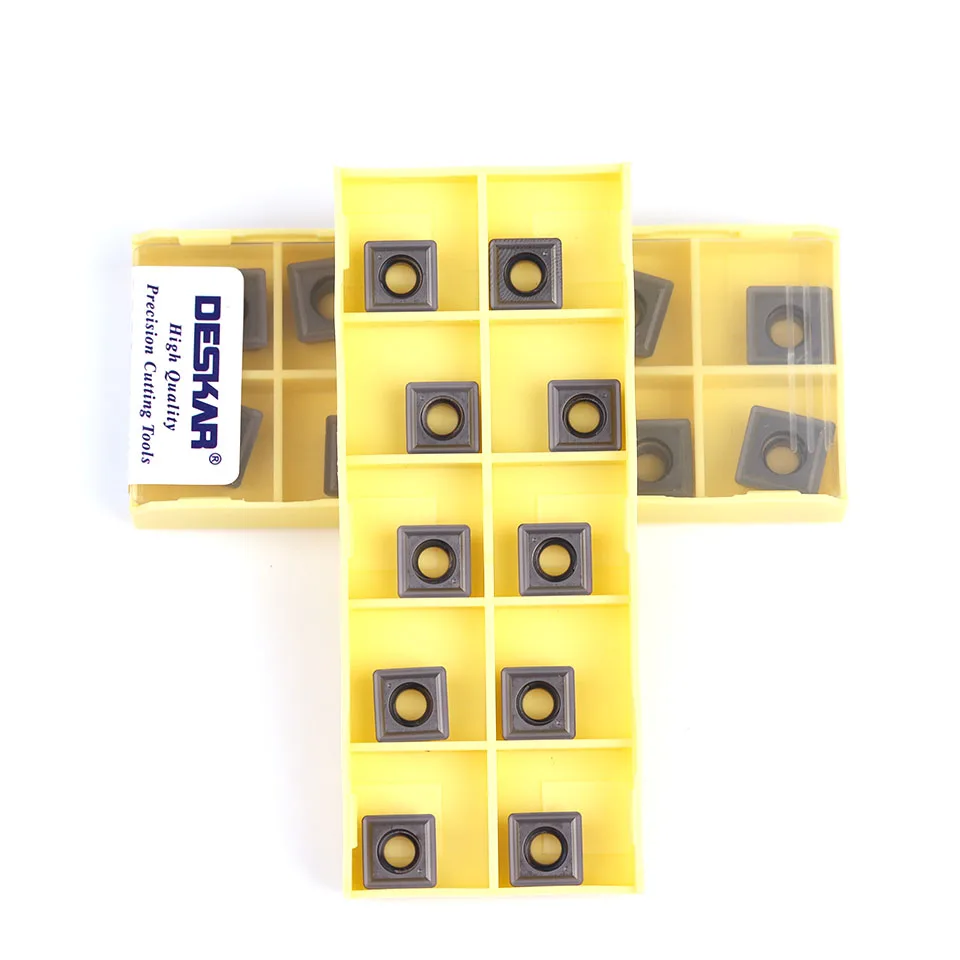 DESKAR SPMG050204 SPMG060204 SPMG070308 SPMG090408 SPMG110408 TG LF6018 U เจาะคาร์ไบด์ใบมีดสำหรับสแตนเลสการประมวลผล