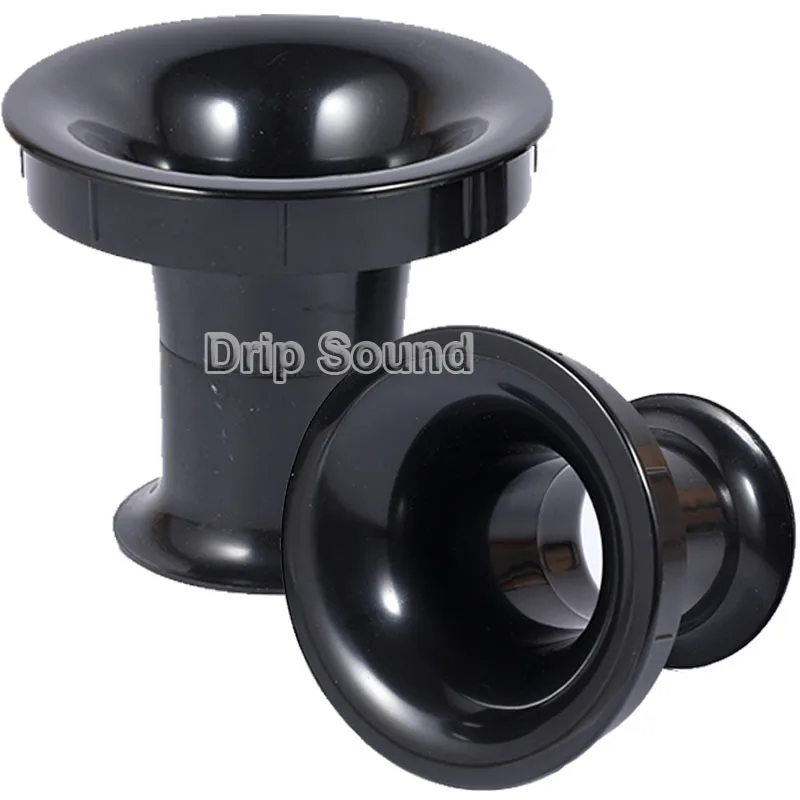 1pcs Speaker Port Tube Bass Subwoofer Stereo Audio Reflex Tube Loudspeaker Vent 116x108mm #Black