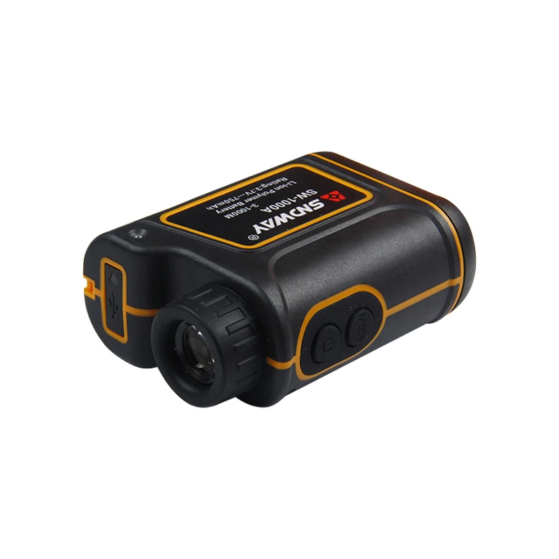 Sndway Teleskop Laser-Entfernungsmesser 600 m 1000 m 1500 m Laser-Entfernungsmesser 7X Monokular Golf Jagd Laser-Entfernungsmesser