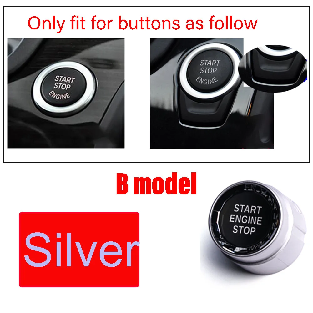 Auto Styling Für BMW 1 2 3 4 5 6 7 Serie F20 F21 F22 F23 F30 F34 F10 F18 F12 F07 F01 F02 MOTOR START STOP Schalter Taste Aufkleber