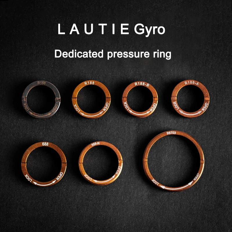 LAUTIE Fingertip Gyro Bearing R188 688 6703 Stainless Steel Ceramic High-speed Silent Bearing