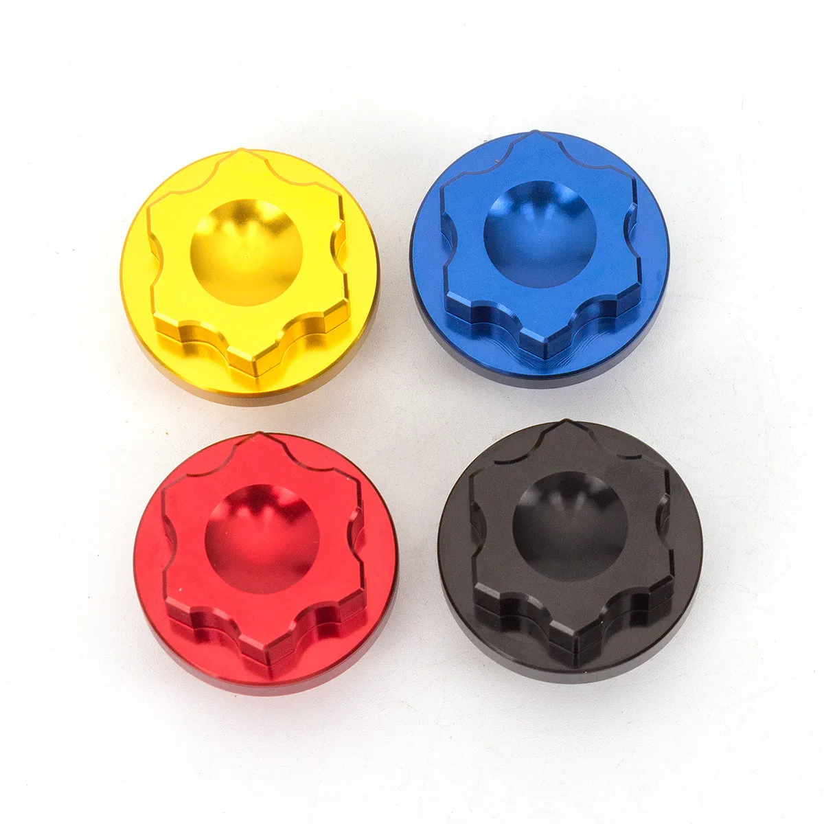 CNC Motorcycle Oil Filler Cap Cover For Yamaha FZ1 FZ6 FZ R3 R25 TDM850 XJ900 XJR1300 FJR 1300 MT07 MT09 YZF 600 750