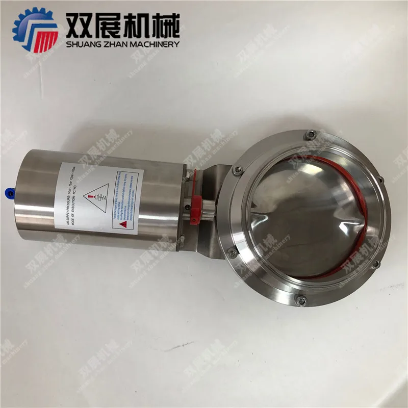 Pneumatic Actuated Butterfly Valve 3\