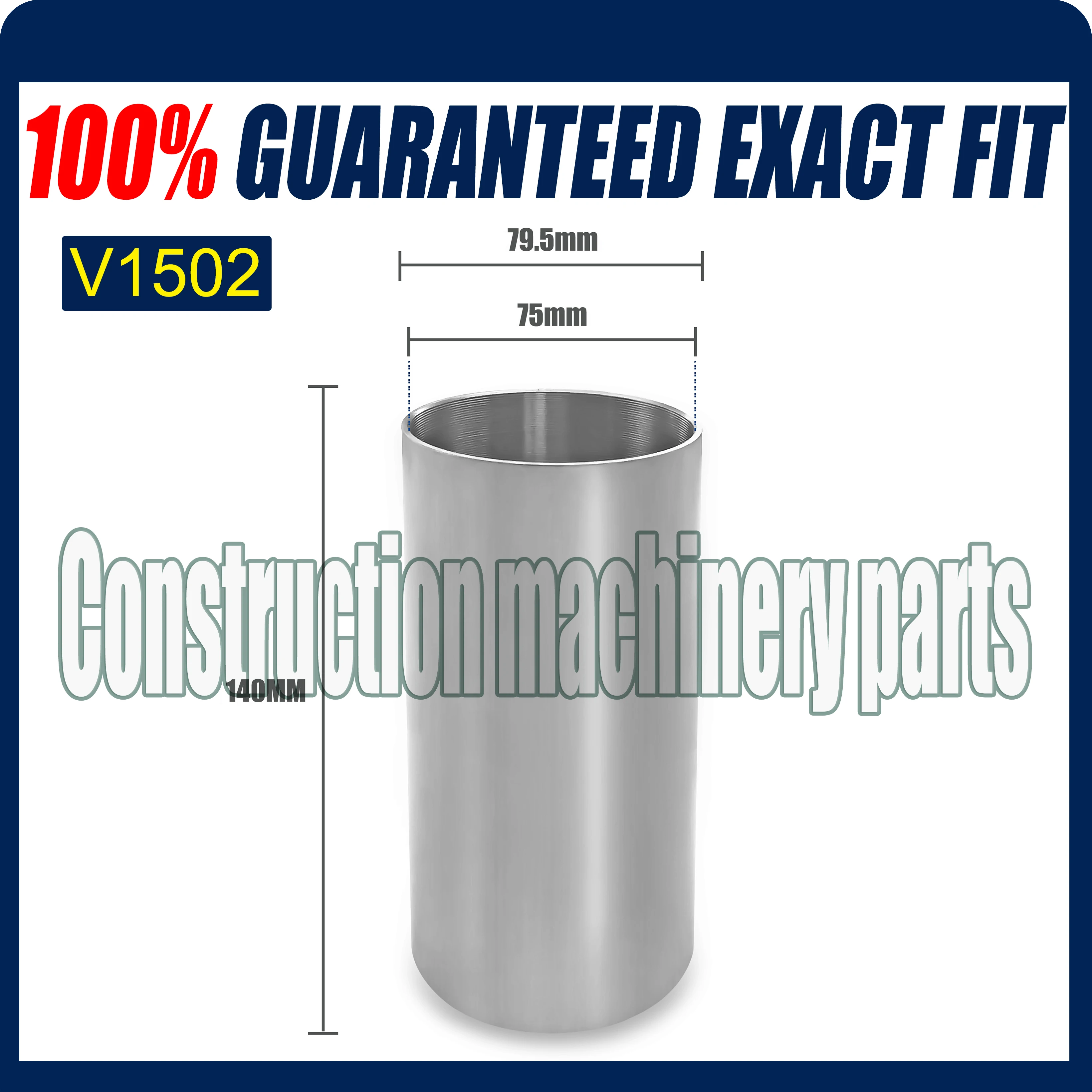 For Kubota V1502 Engine Cylinder Liner