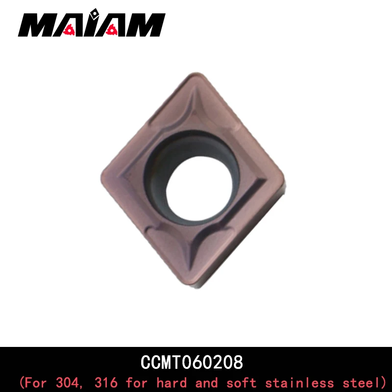 CCMT Turning tool CCMT0602 CCMT09T3 CCMT060204 CCMT09T308 insert and SCLC tool rod for  304, 316hard and soft stainless steel