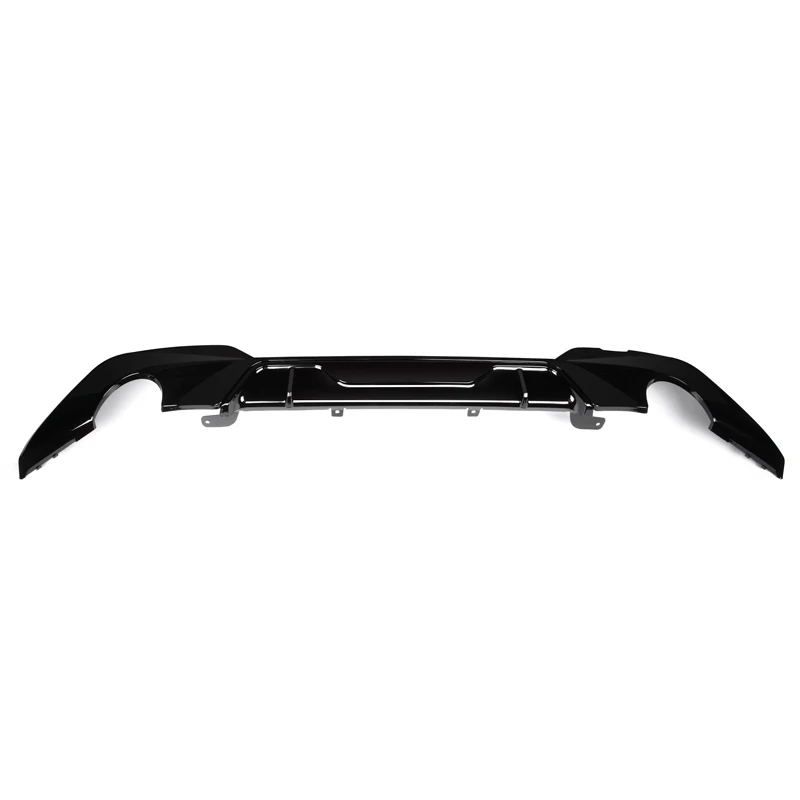 Sport Style Bright black Rear Bumper Diffuser Spoiler Splitters For BMW 3 Series G20 G21