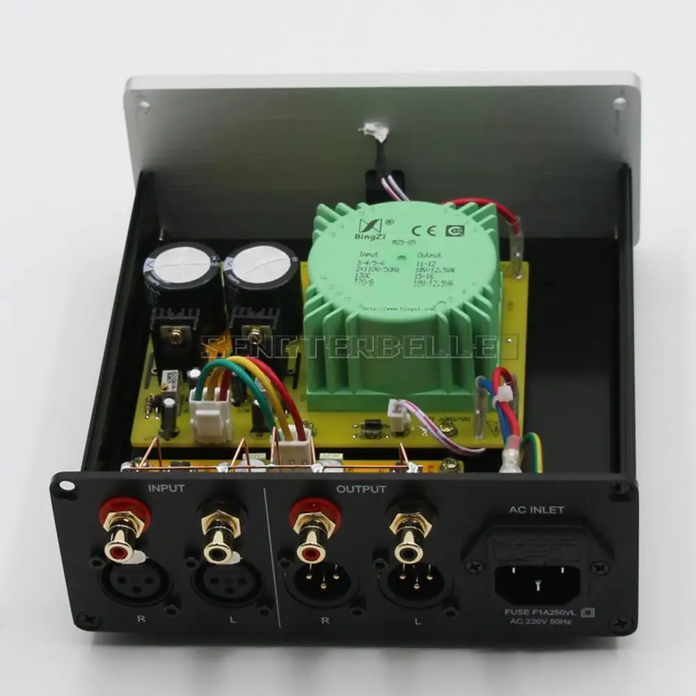 جهاز تحويل الصوت طراز XLR منتهي/RCA أحادي النهاية HiFi جهاز تحويل الصوت الفاصل وحدة كسب المخزن المؤقت