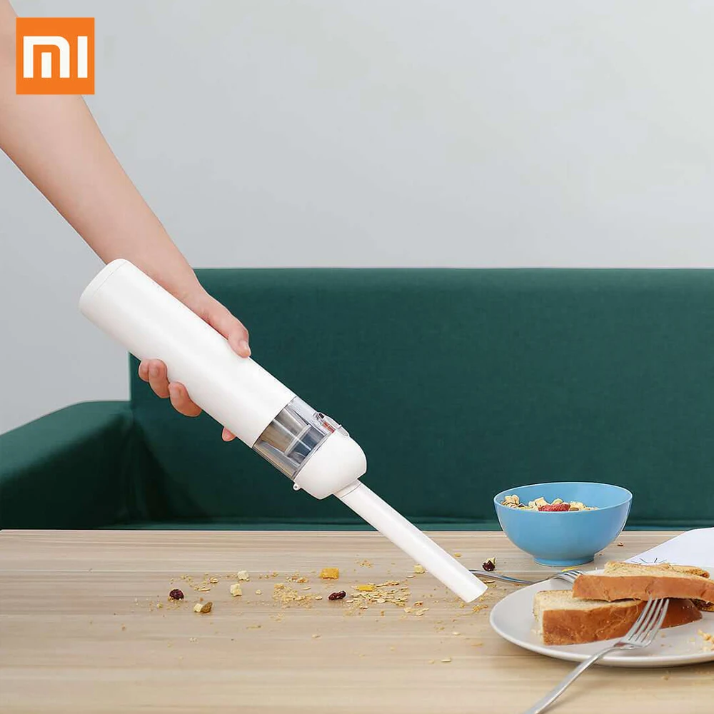 2020 Xiaomi Vacuum Cleaner Handheld Portable Home Car Mini Wireless Dust Catcher Collector 13000PA Super Strong Suction Vacuum