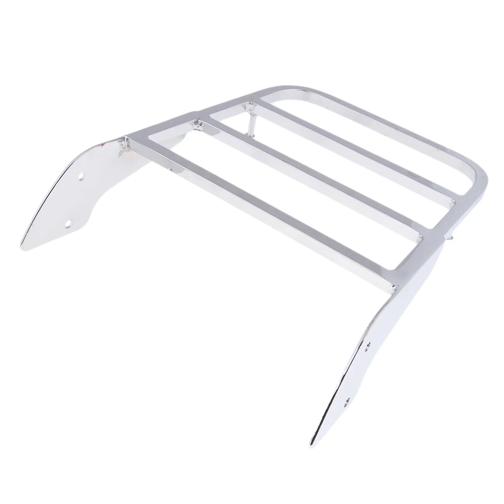 Motorcycle Sissy Bar Luggage Rack for Honda Shadow Steed VLX 600 1999-2007 Shadow VT750 C2 1997-2003, Chrome