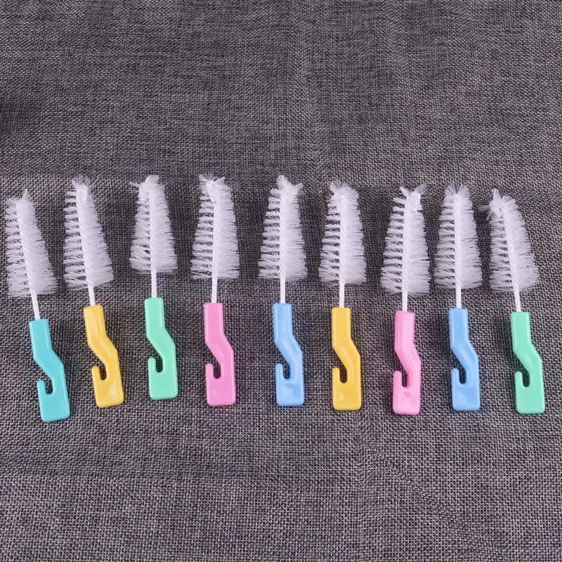 Baby Bottle Brush Nipple Brush With Hook To Clean Small Nipple Brush Bottle Brush Accessories