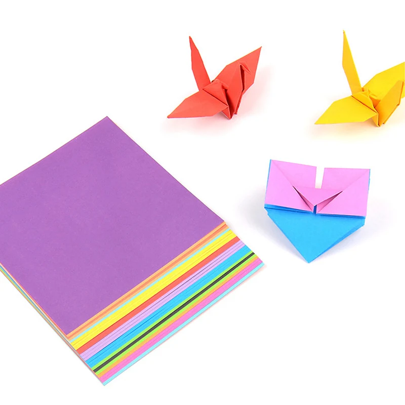 Paper-cut Material Origami Paper DIY Scrapbooking Craft 15*15cm 24 Sheets Folding Kids Handmade Home Party Wedding Supplies