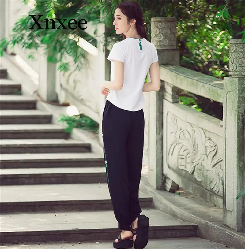 Рисунок 5 - Брюки женские с вышивкой