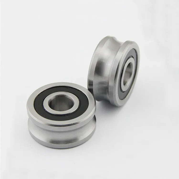 10 Stück LFR50/8-6 LFR50/8-8 NPP KDD U-Nut-Rollenlager LFR50/8 ZZ 2RS 8*24*11 mm Laufbahn 6mm / 8mm Welle – Detail 3