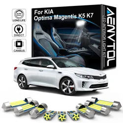 AENVTOL For KIA Lotze Amanti Cadenza Opirus Magentis K5 K7 Optima 2000 2007 2013 2014 2015 2016 2017-2020 LED Interior Light 12V